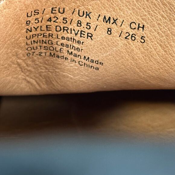 Gentle Souls by Kenneth Cole Men's Nyle Black Driver Loafers Size 9.5 - Picture 8 of 10